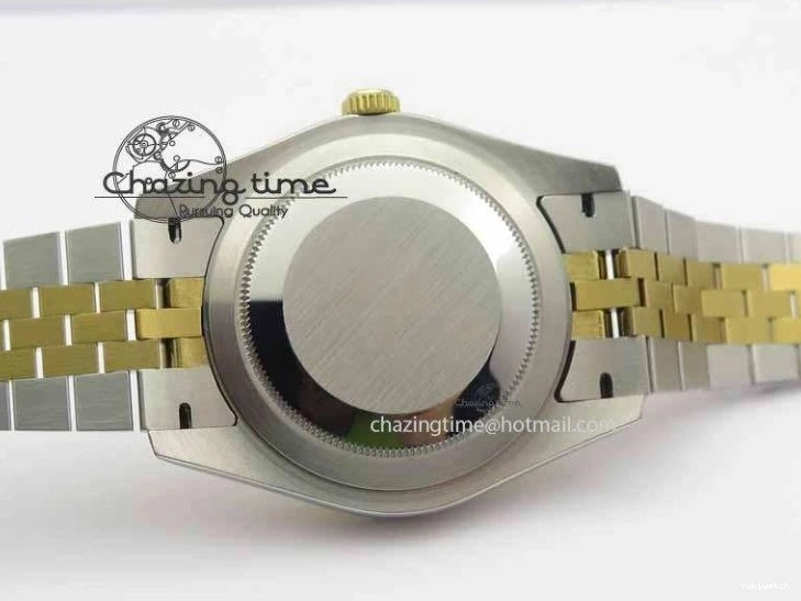 YG Best Edition Diam Maker On DateJust Black Bracelet A2813 BP SS 41mm II Dial Jubilee 0423